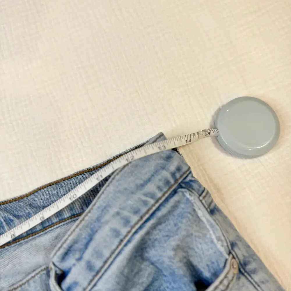 AGOLDE Toni Mid-Rise Skinny Jeans Light Wash Women’s 28 Sustainable Luxury Clean - Picture 11 of 15